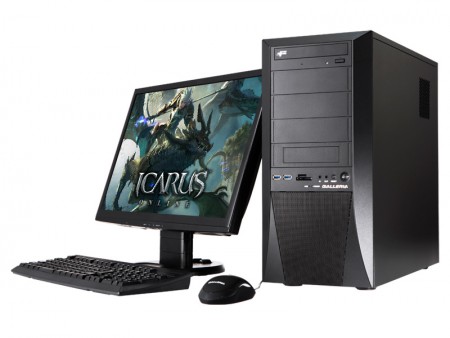 ドスパラ、ファンタジーMMORPG「ICARUS ONLINE」推奨デスクトップ＆ノートPC発売