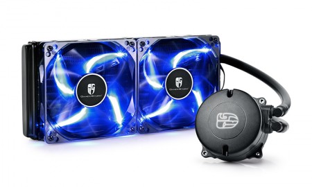 高静圧ブルーLEDファン搭載オールインワン水冷キット、Deepcool「Maelstrom T」シリーズ