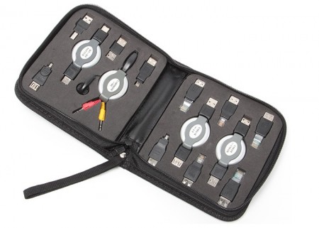 コネクタ変換はおまかせ。全12種の変換アダプタセット「G114 HV-A08(NT)」がNantenaから