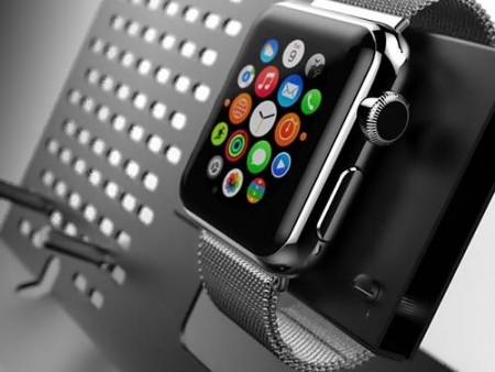 Apple WatchとiPhoneを同時に置ける、ハンドメイドの高級スタンド「NB-AW001WP」がエアリアから