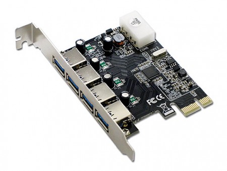 アイネックス、PCI-Express（x1）対応USB3.0増設カードが計4種発売
