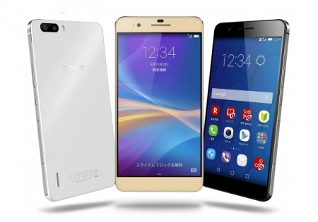 ファーウェイ、ダブルレンズカメラ搭載のSIMフリースマホ「honor6 Plus」6月中旬発売