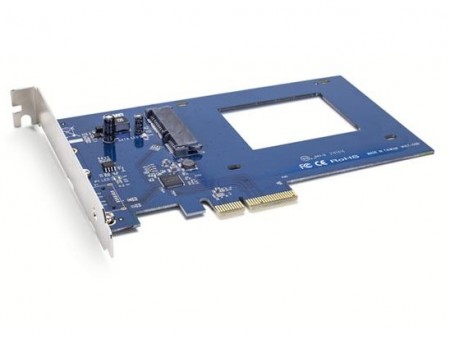 2.5インチSSDをPCI-Express化できるマウンタ、OWC「Accelsior S」