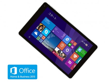 iiyamaPC、Windows 8.1搭載の8型タブレット発売 ～先着1,000名に32GB microSD進呈～