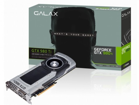 GALAX、GeForce GTX 980 Ti搭載グラフィックスカード「GF PGTX980TI/6GD5」リリース