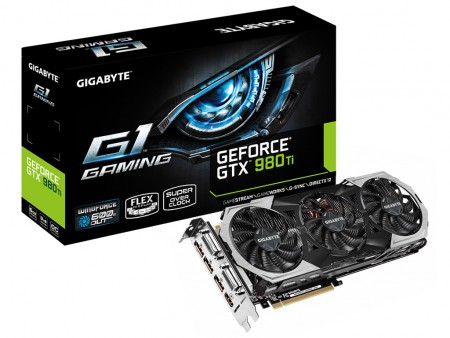 GIGABYTE、WINDFORCE 3X搭載の「GeForce GTX 980 Ti Gaming G1」公開