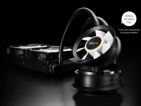 CPU周りを冷やす“扇風機”搭載の水冷ユニット「A」シリーズ、CRYORIGから3モデルが登場
