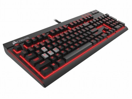 バックライトが“ウェーブ”する、フルカスタム可能なCORSAIR「STRAFE Mechanical Keyboard」