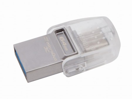 Kingston、USB3.1対応のType-A ＆ Type-Cデュアル端子搭載USBメモリ「DataTraveler microDuo 3C」