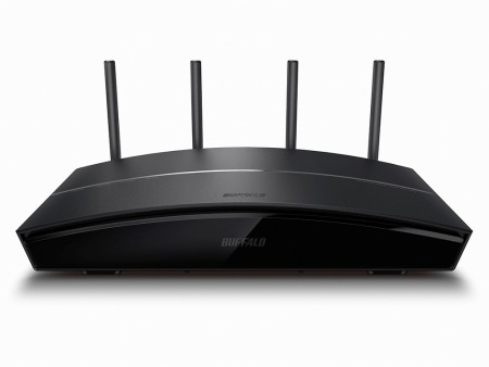 大型可動式アンテナで最適通信。4×4 MIMO対応のハイエンドルーター、バッファロー「WXR-2533DHP」