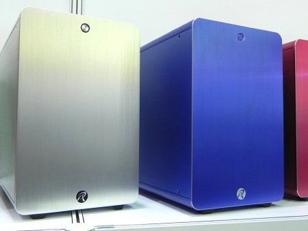 ミニタワーPCケース MicorATX RAIJINTEK STYX Blue 高性能マシンも狙える特殊配置コンパクトキューブケース【12cmクーラー