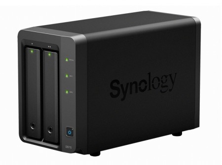 Synology、ハードウェア暗号化対応の2ベイNASサーバー「DiskStation DS715/DS215+」