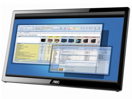 AOC、USBケーブル1本で接続できる17.3型ポータブル液晶など2種6月下旬より発売