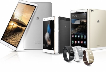 ファーウェイ、フラッグシップスマホ「HUAWEI P8max」など計4種の国内取り扱い開始を発表