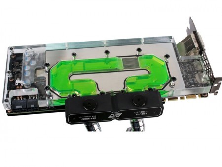 TITAN X/GTX 980 Ti対応フルカバー水冷ヘッド、Swiftech「Komodo NV GTX TITAN X ECO」