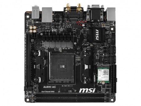 MSI、A10-7870Kに対応するAMD A68Hチップ搭載Mini-ITX「A68HI AC」など2種