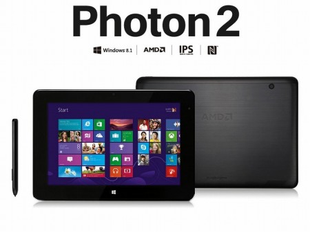 AMD A10＆4GBメモリ搭載で手書き入力も。台湾BungBungameのハイエンドWindows 8.1タブ「Photon 2」