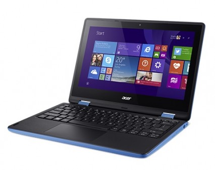 エイサー、360度回転ヒンジを採用する11.6型タッチ液晶ノート「R3-131T-N14D/B」など2種