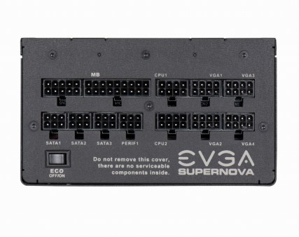 セミファンレス駆動に対応するPLATINUM認証電源、EVGA「SuperNOVA P2」シリーズ