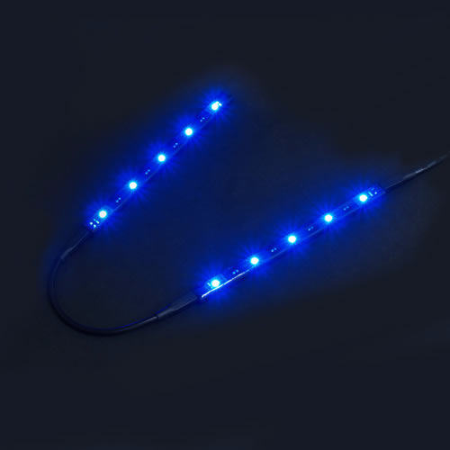 ドレスアップ用LEDバー、XIGMATEK「Xi-Ray」レッドとブルーの2色発売
