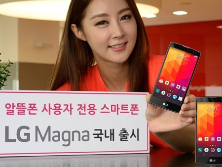 LG、新デザインの高性能ミドルスマホ「LG Magna」を韓国MVNO向けに発売開始