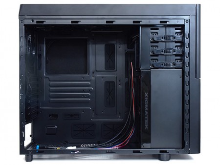 必要に応じてトップパネルが開閉するミドルタワー、XIGMATEK「ODIN」間もなく発売開始