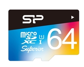 シリコンパワー、色鮮やかなオリジナルデザイン採用microSD「Superior/Eliteカラフル」シリーズ