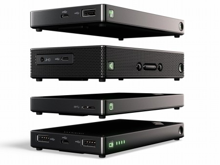 バッテリ、スピーカ、ルータ、HDDを自由に組み合わせるスタック型アクセサリ、レノボ「ThinkPad Stack」