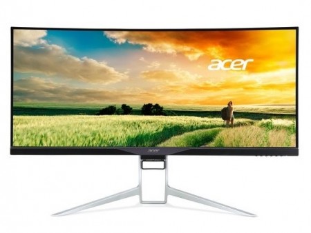 AMD FreeSync対応の34型曲面液晶ディスプレイ、Acer「XR341CK」