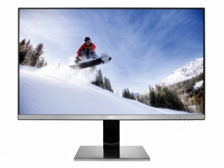 フリッカーフリー技術搭載の25型WQHD液晶ディスプレイ、AOC「Q2577PWQ」