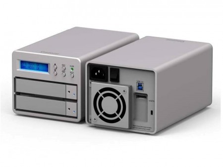 デンノー、SATA3.0コントローラ採用の2ベイRAIDケース、STARDOM「SOHO RAID SR2-6G」