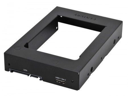 組み込みも外付けもこれ1台。3.5インチ完全互換のUSB端子付き変換マウンタ「裸族のインナー USB3.1」