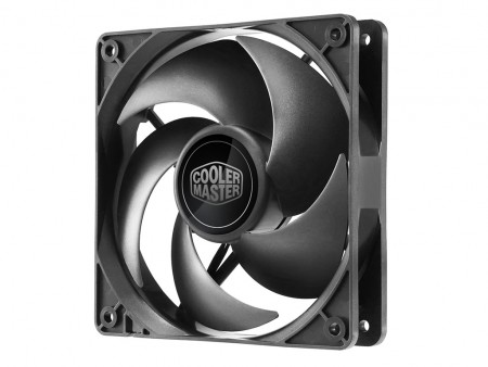 “鎌状”デザインブレード採用の静音120mm口径ファン、Cooler Master「Silencio FP 120 PWM」