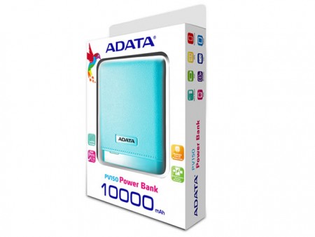 ADATA、容量10,000mAhで皮革外装のモバイルバッテリ「PV150 Power Bank」シリーズ
