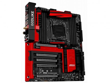2000通り以上のフルカラーイルミネーションで魅せる、MSI新フラッグシップマザー「X99A GODLIKE」