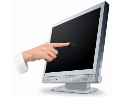 EIZO、覗き見防止機能搭載の17.0型マイナンバー対応タッチパネル液晶を開発中