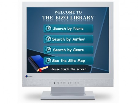 EIZO、覗き見防止機能搭載の17.0型マイナンバー対応タッチパネル液晶を開発中