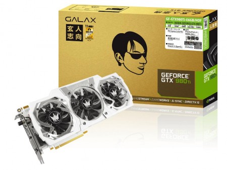玄人志向、GALAXコラボのオーバークロック向けGTX 980 Ti「GF-GTX980Ti-E6GB/HOF」