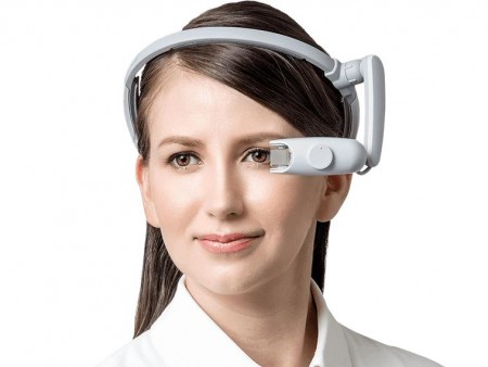 ブラザー、東大と共同開発の新型ヘッドマウントディスプレイ「エアスカウター」2種発表