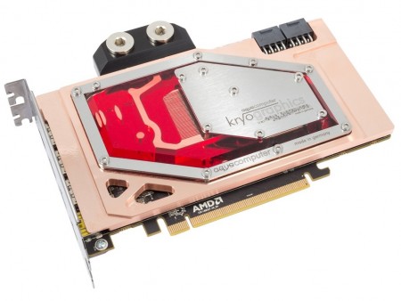 aqua computer、R9 Fury X対応のフルカバー水冷ヘッド「kryographics for Radeon R9 Fury X」