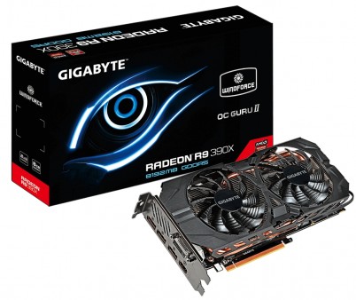 GIGABYTE、セミファンレス駆動対応のRadeon R9 390X「GV-R939XWF2-8GD」など2種