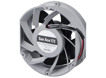高密度サーバーの冷却に最適。超高静圧172mmファン「San Ace 172 9HVタイプ」山洋電気から