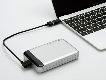 ロジテック、USB Type-C対応MacBook向けポータブルHDD発売 ～「WD Red」搭載モデルも～