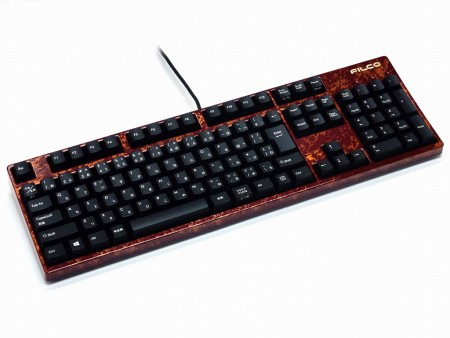 日本の侘び寂びを表現する、「溜雲龍塗り」など銀粉薪き＆漆塗りのキーボードがダイヤテックから