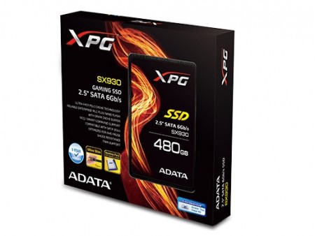 ADATA、「MLC Plus」採用のゲーマー向けSATA3.0 SSD「XPG SX930 SSD」25日発売