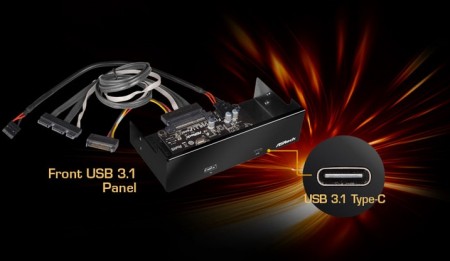 ASRock、SATA ExpressをUSB3.1に変換する5インチベイアクセサリ「Front USB 3.1 BOX」