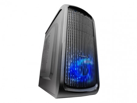 フロント全面吸気のエントリーミドルタワーPCケース、RAIDMAX「STRATO」