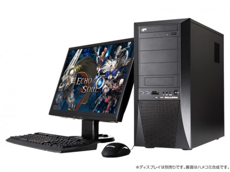 ドスパラ、「ECHO OF SOUL」推奨デスクトップPC 3機種とノートPC 3機種の計6モデル発売