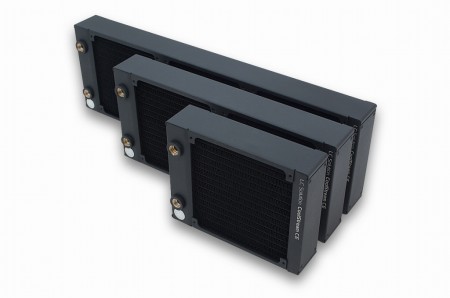 クアッドファン構成も可能な140mmファン対応ラジエター、EK Water「EK-CoolStream CE」シリーズ