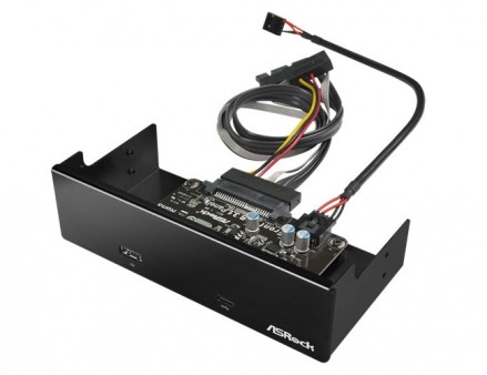 ASRock製マザーボードアクセサリ「Front USB 3.1 Panel」「U.2 Kit」がマスタードシードから